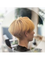 ピヴォヘアー(pivo hair)&nbsp;メンズカット　マッシュ　ブリーチ