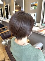 ヘアーメイクロージー 八軒店 (HAIR MAKE ROSY)&nbsp;大人ショート小顔カットステップボーンカット