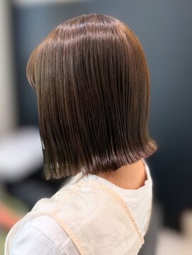 ジエクト 本店(The Ect) ミニマルボブ/ペールオレンジ/ヘーゼルブラウン