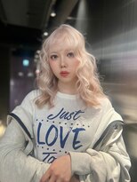 ペレ 栄 アネックス(PELE栄ANNEX)&nbsp;クラゲヘアー/小顔に見せるヘア/ココアベージュ/栄