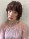 ざくざくなレイヤーがポイントのボブ◯