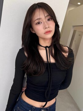 ソヨン 天王寺店(SOYON) 《SOYON》黒髪くびれミディアムレイヤー