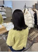 外はねスタイル×髪質改善酸性縮毛矯正