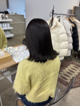 クオーレ (CUORE) 外はねスタイル×髪質改善酸性縮毛矯正