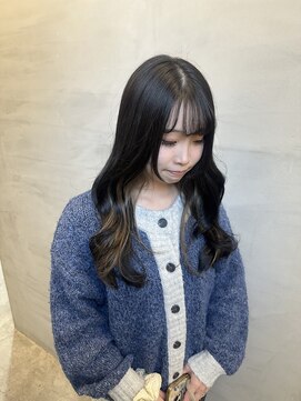 ジーナ 池袋(Zina) くすみベージュでインナーカラー　(池袋東口/髪質改善)