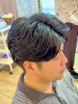 イーストハムアネーロ(EAST HAM anello) 韓流センターパート/ナチュラルカール/フェザー