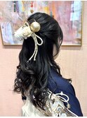 王道人気ハーフアップ♪