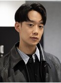 MEN’S HAIRブルーブラックシャドウパーマ