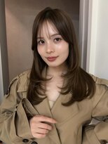 ノイ 銀座(noi) 顔周りレイヤーカットべージュカラーくびれレイヤーカット