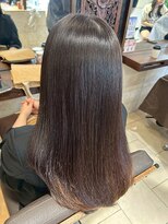 ヘアリゾート粋 ティガ 池袋店(tiga)&nbsp;艶髪ロング/髪質改善/ストレート/ブラウン