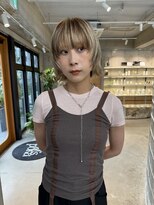 オムズポカ 栄矢場町店(OM's poka) マッシュボブ/フェイスレイヤー/ローライト/デザインカラー
