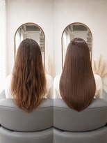 ビープラス(B+) うねりを整える髪質改善ロング