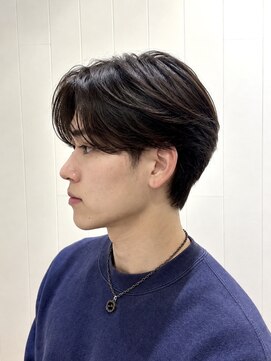 ビューバイネオリーブ 用賀店(Beau'r by neolive) サーフカール刈り上げセンターパートリバースセンターパート