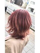 グルック ヘアリラクゼーション 玉出店(Gluck Hair Relaxation) lavender pink 金井紀樹