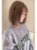 シアベージュボブ