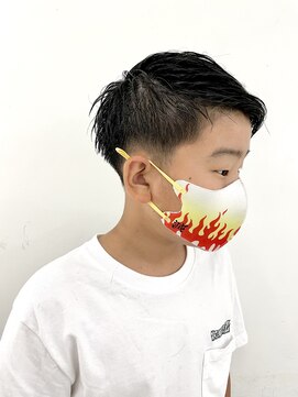 エンドリンク(endlink) メンズ2ブロック×アシンメトリー