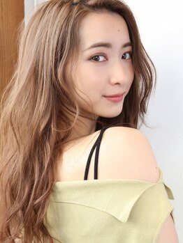 ラフィス ヘアー ピーチ 岡山店(La fith hair peach)の写真/【イオンすぐ♪】トレンドの外国人風カラーも学生限定価格で叶う!《学割U24★Cut+ナチュラルカラー¥4900》