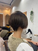 ベリテツー 京成大久保(verite2)&nbsp;絶壁解消/30代40代50代/大人ショートボブ/アースカラー