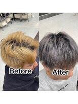 コワファーストナガサキシャンプーボーイ(COIFF1RST NAGASAKI SHAMPOO BOY)&nbsp;グレーシルバー