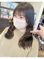 ガルボ ヘアー(garbo hair)&nbsp;#オススメ#人気#韓国風#ヨシンモリ#ベビーバング#前髪