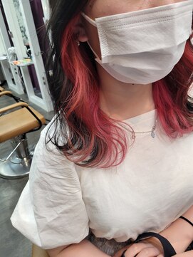 コアフールソレイユ(coiffeur SOLEIL) インナーカラー