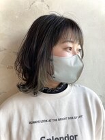 カムジーヘッド(COMEGHEAD)&nbsp;マッシュウルフ×ベージュ