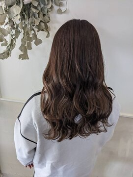 ボアップ(boappu) #イルミナカラー#ブリーチなし#透明感カラー