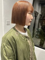 ロチカバイドールヘアー 心斎橋(Rotika by Doll hair) orange color