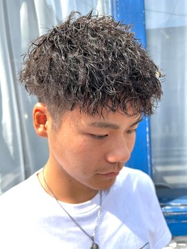 メンズココ 清澄白河店(MENS COCO) ツイストスパイラルパーママッシュメンズパーマ波巻きパーマ