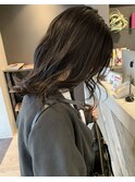 6トーングレージュ×ハイライト