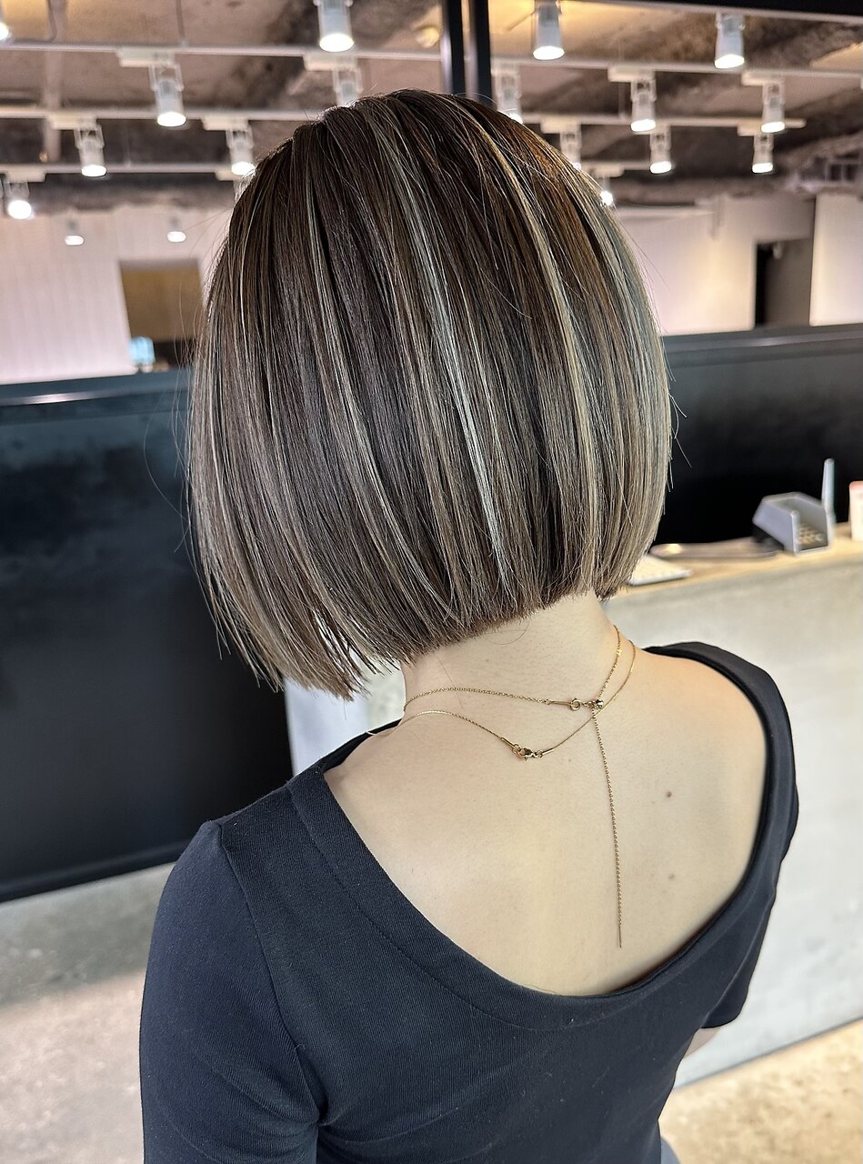 2025年春】切りっぱなしボブの髪型・ヘアアレンジ|人気順 2025年春】切りっぱなしボブの髪型・ヘアアレンジ|人気順