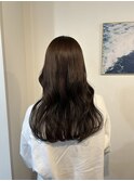 20代30代ブリーチなしダブルカラーアッシュブラウン