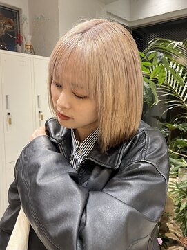 アース 高円寺店(HAIR & MAKE EARTH) ホワイトベージュ!【@mppp_32485】