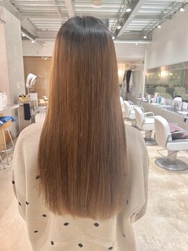 オーガニック リブ 川越(organic+live) 20代30代40代◎髪質改善ストレート前髪２Wayバング★