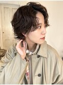 ショートパーマ/ショートウルフ/ウルフパーマ/ニュアンスパーマ