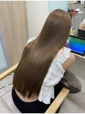 水素カラー　アッシュベージュ