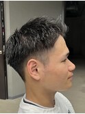 スパイキーショート/ジェットモヒカン/ショートバング/men's