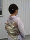 ヘアー ガーデン アンジュ(hair garden Ange)の写真/【伊勢崎◇】帯の結び方へのこだわりとトレンドにあわせた着付けで一目惹くかぶりにくい着付けがおススメ◎