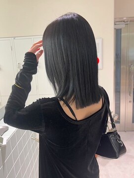 ネウィ ハウオリ 札幌駅前(newi hau'oli) ヘアケア髪質改善似合わせカット/艶カラー/切りっぱなしヘア