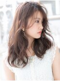 ニュアンスカラー外国人風小顔ウェーブパーマc6上尾20代30代40代