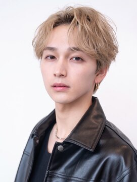 ハバナ 渋谷(HAVANA) フェザーパーマ/メンズショート/センターパート