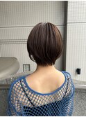 ショートカットxひし形ショートボブx前髪あり20代30代40代