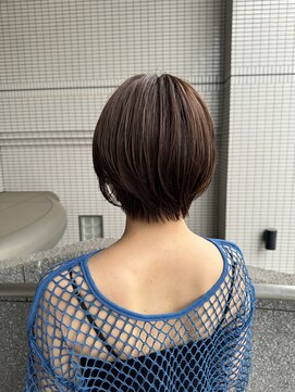 ハピネス クローバー 八木店(Happiness CLOVER) ショートカットxひし形ショートボブx前髪あり20代30代40代