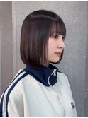 ◇ボブ 縮毛矯正 顔周りカット 表参道 髪質改善