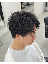 ブライト(BRIGHT)&nbsp;センターパートツイストスパイラルパーマ