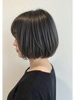 アントワープトーキョー(antwerp TOKYO)&nbsp;ショートボブ30代40代50代透明感寒色系カラー艶髪内巻き