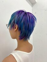 クク(QUQU)&nbsp;デザインカラー　ショート