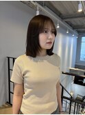 ★ブリーチなしオリーブブラウンチャコールグレーバーガンディ