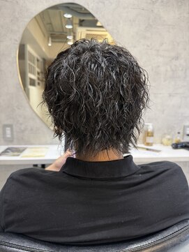 髪屋 紬 メンズ/メンズパーマ/メンズカット/ツイストスパイラル
