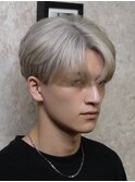 韓国風 コンマバング ホワイトベージュ